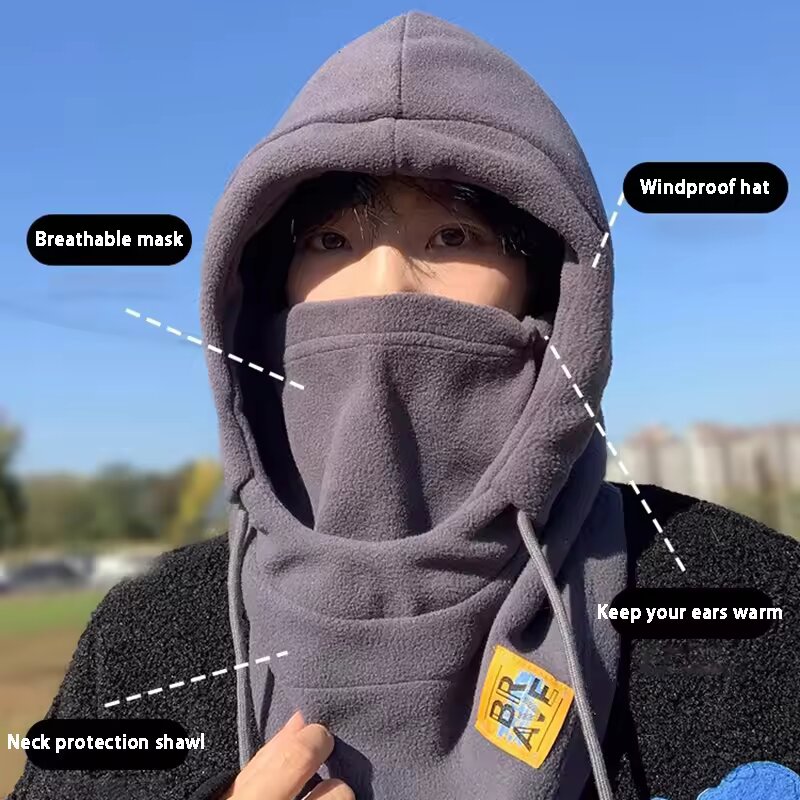 Balaclava Warm Hat Winter Ther - Neck Gaiter Fleece ulasan dan harga