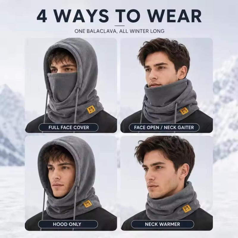 Balaclava Warm Hat Winter Ther - Neck Gaiter Fleece ulasan dan harga